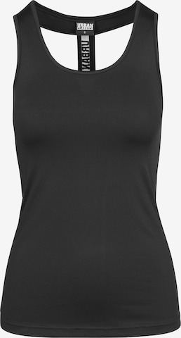 Urban Classics Top in Schwarz: predná strana