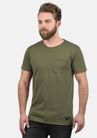 !Solid Shirt 'Andrej' in Groen: voorkant