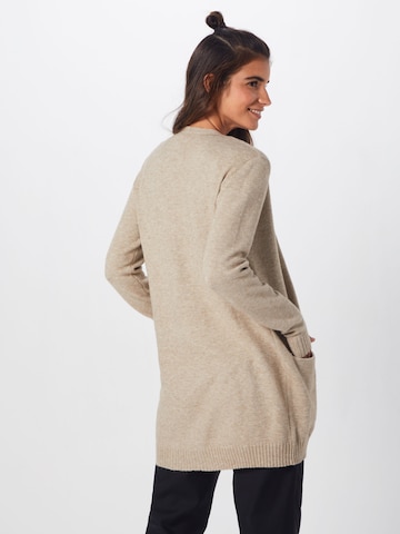 VILA Knit Cardigan 'Ril' in Beige