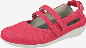 Natural Feet Ballet Flats with Strap 'Josi' in Pink: front