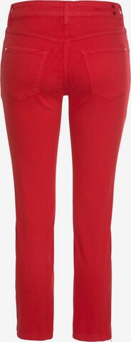 MAC Slimfit Jeans 'Dream' in Rood