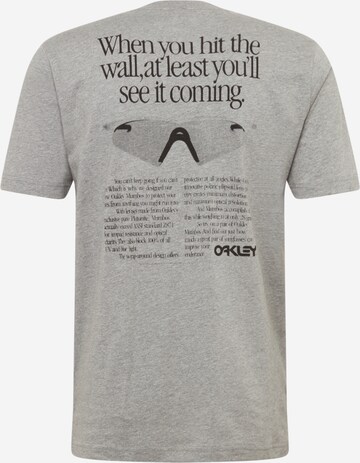 Regular fit Maglia funzionale 'Back Ad Heritage' di OAKLEY in grigio