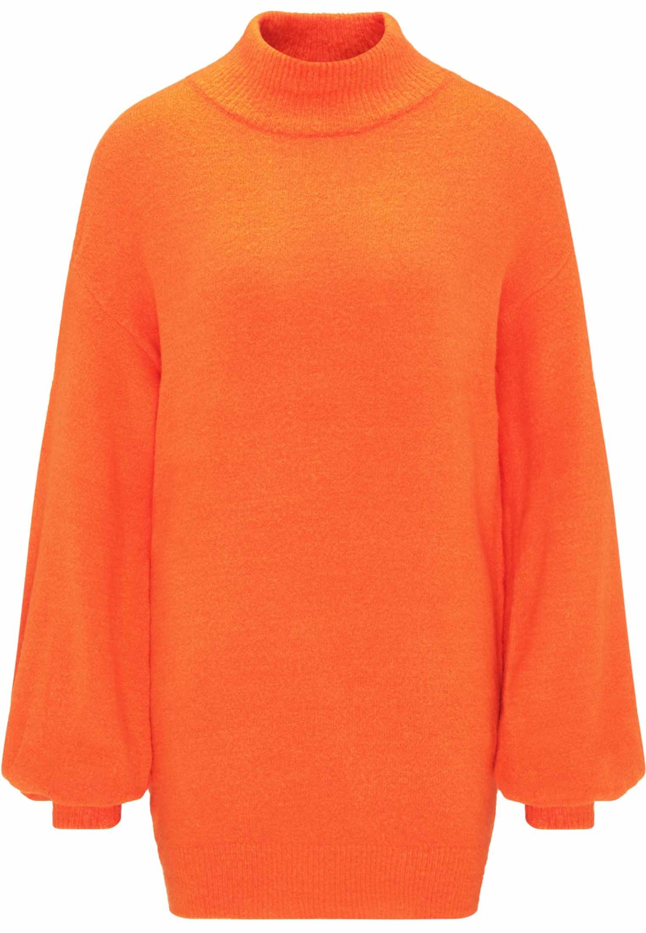 MYMO - Oversized trui in de kleur Sinaasappel