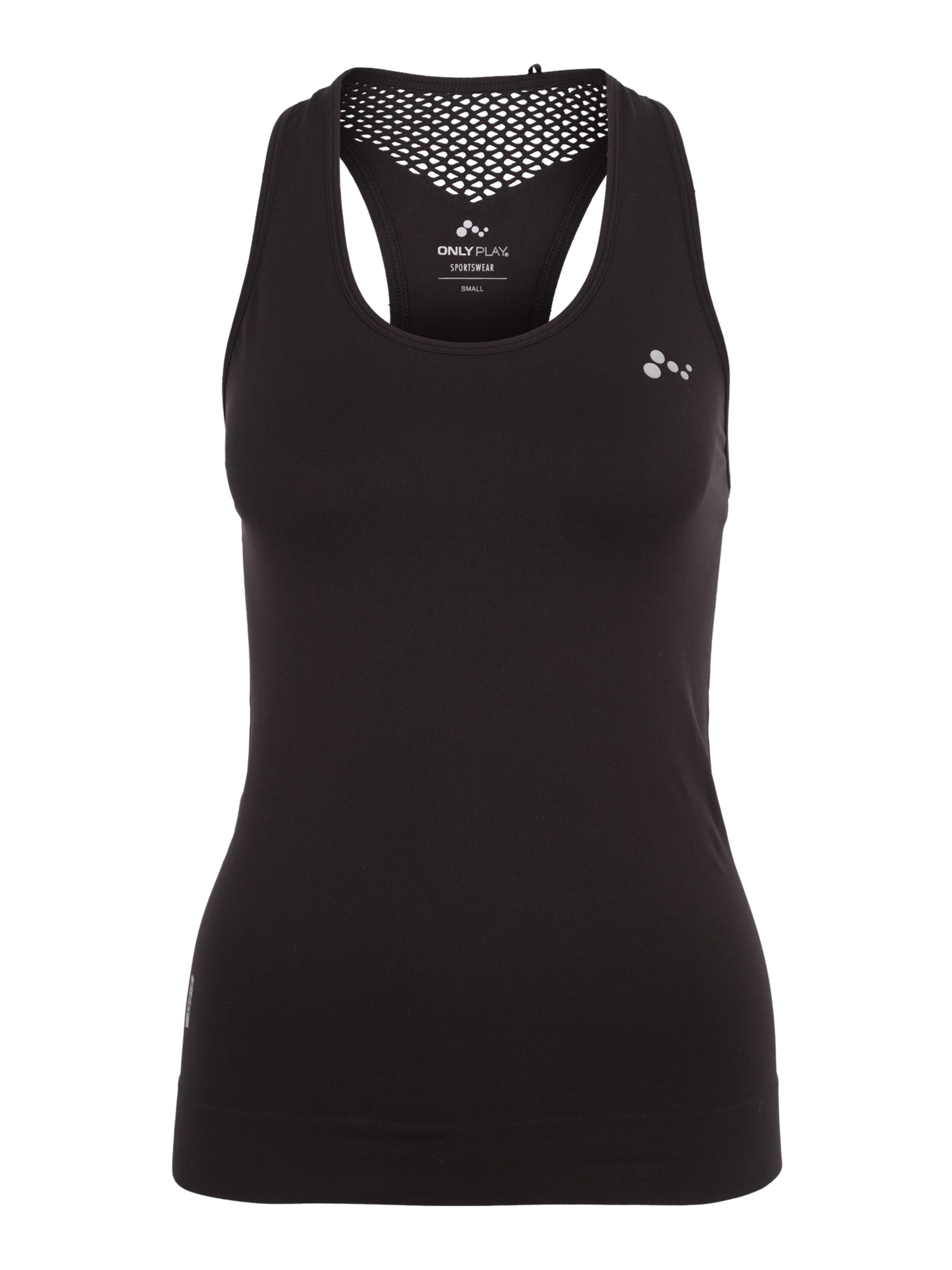 ONLY PLAY - Sporttop 'CHRISTINA' in de kleur Zwart