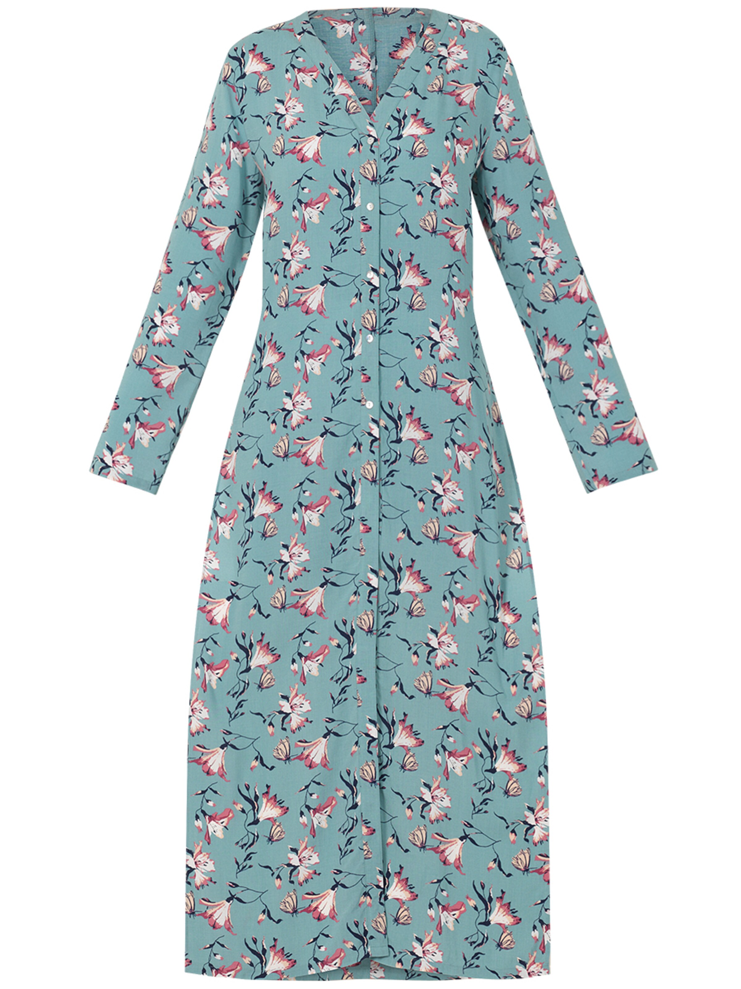 PALMERS - Ochtendjas 'Fancy Dreamer' in de kleur Turquoise