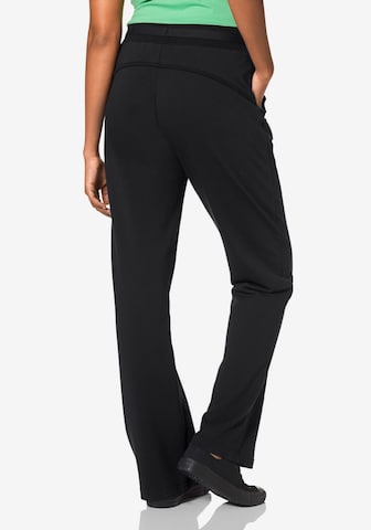 VENICE BEACH Loosefit Jogginghose in Schwarz