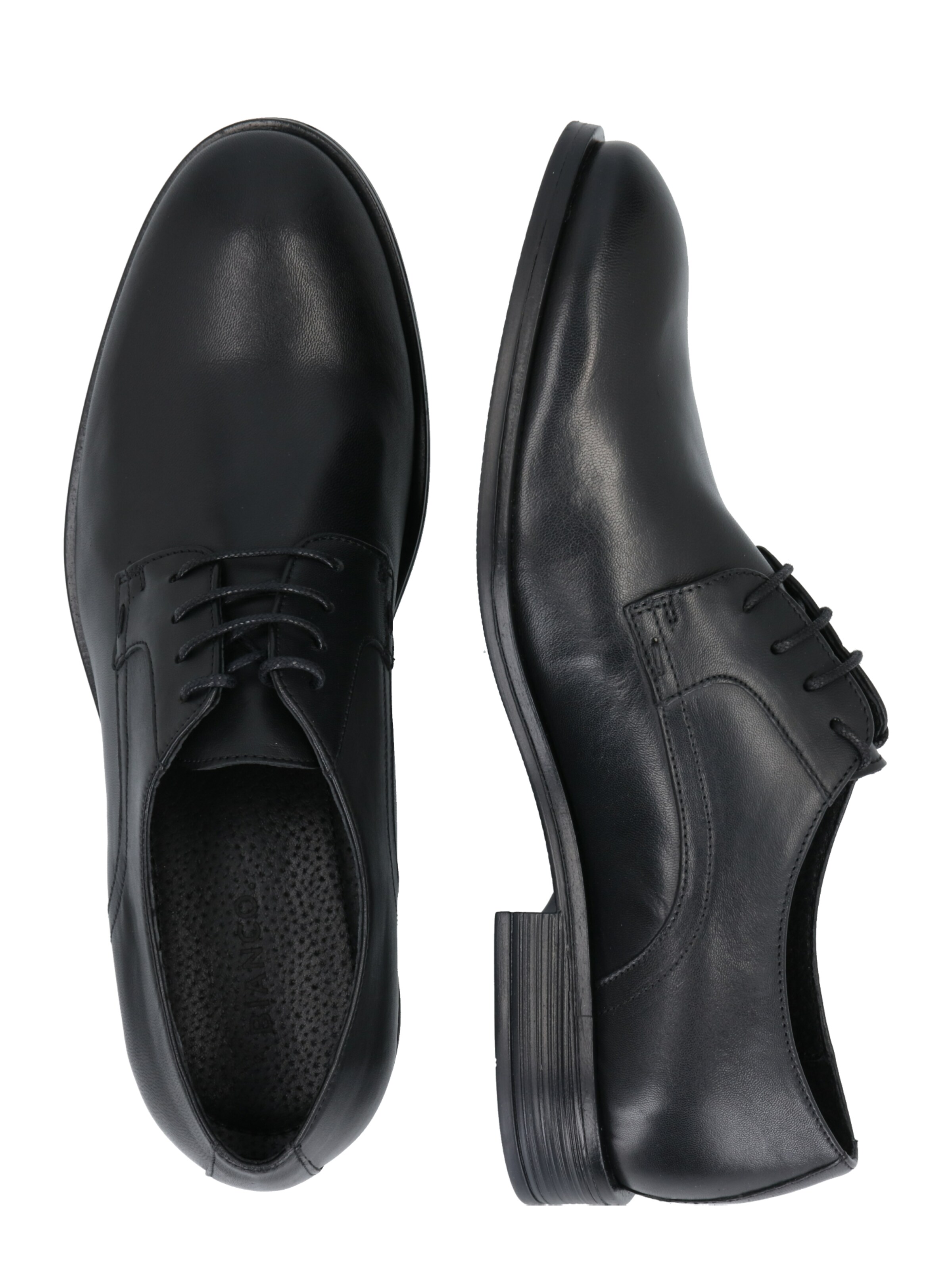 Bianco Schnürschuh in Schwarz