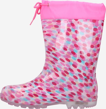 Bottes en caoutchouc 'Power Blinky' LICO en rose