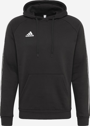 ADIDAS SPORTSWEARSportska sweater majica 'Core 18' - crna boja: prednji dio