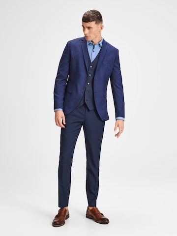 JACK & JONES - Chaleco para traje en azul