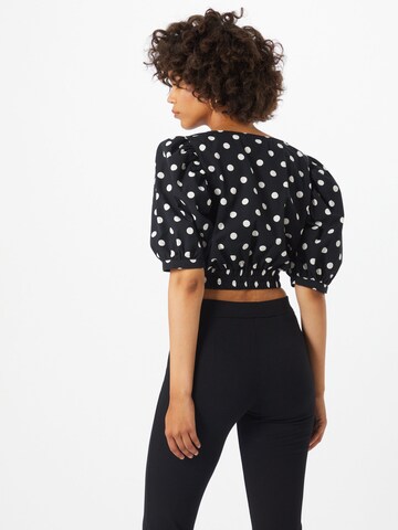 Gina Tricot Pluus, värv must