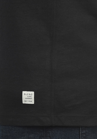 BLEND Langarmshirt 'Pallo' in Schwarz