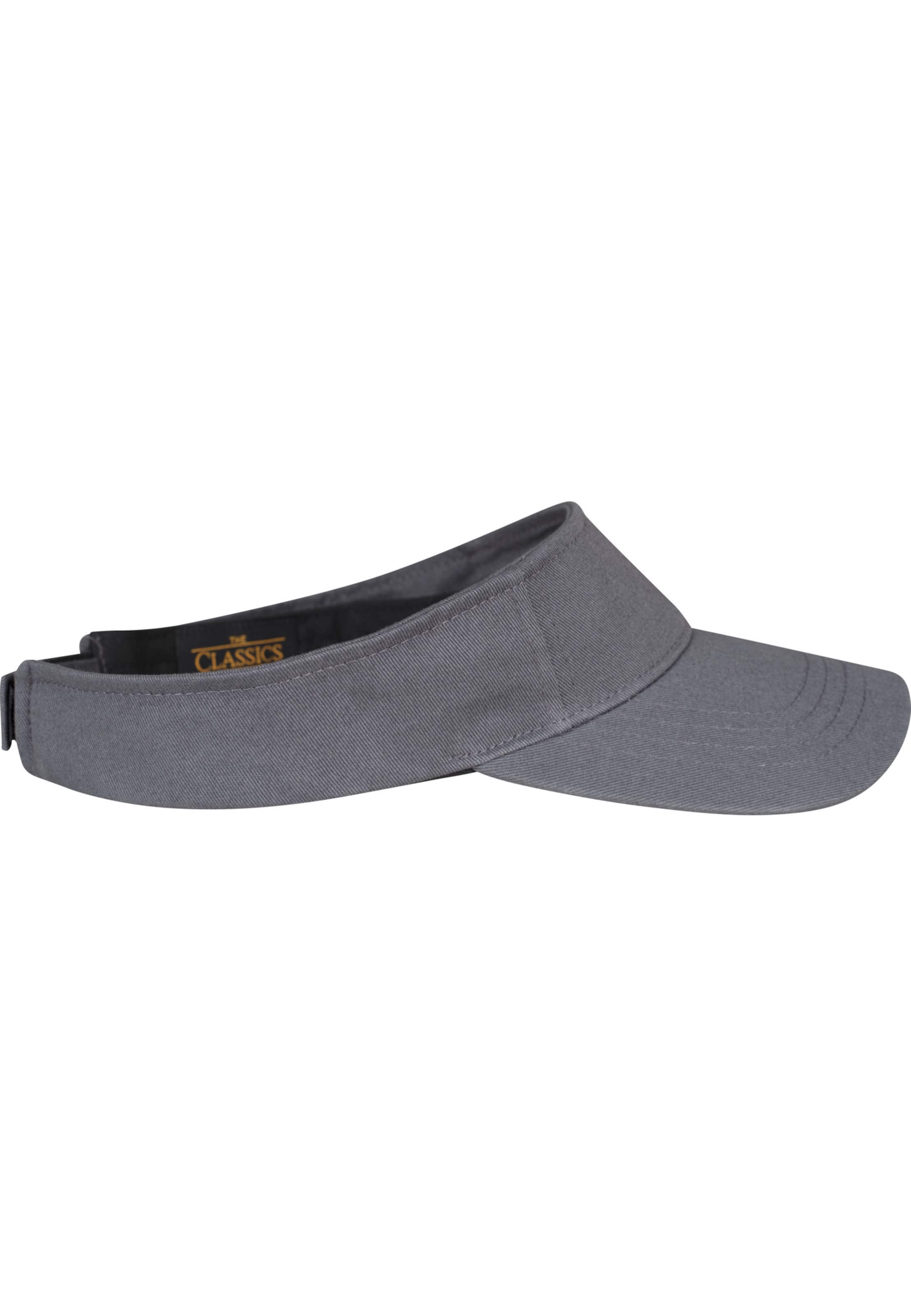Flexfit Cap 'Curved Visor' in Grey
