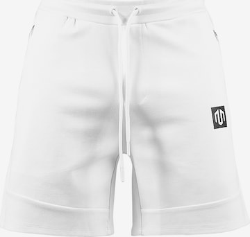 MOROTAI - Pantalón deportivo 'Interlock' en blanco: frente