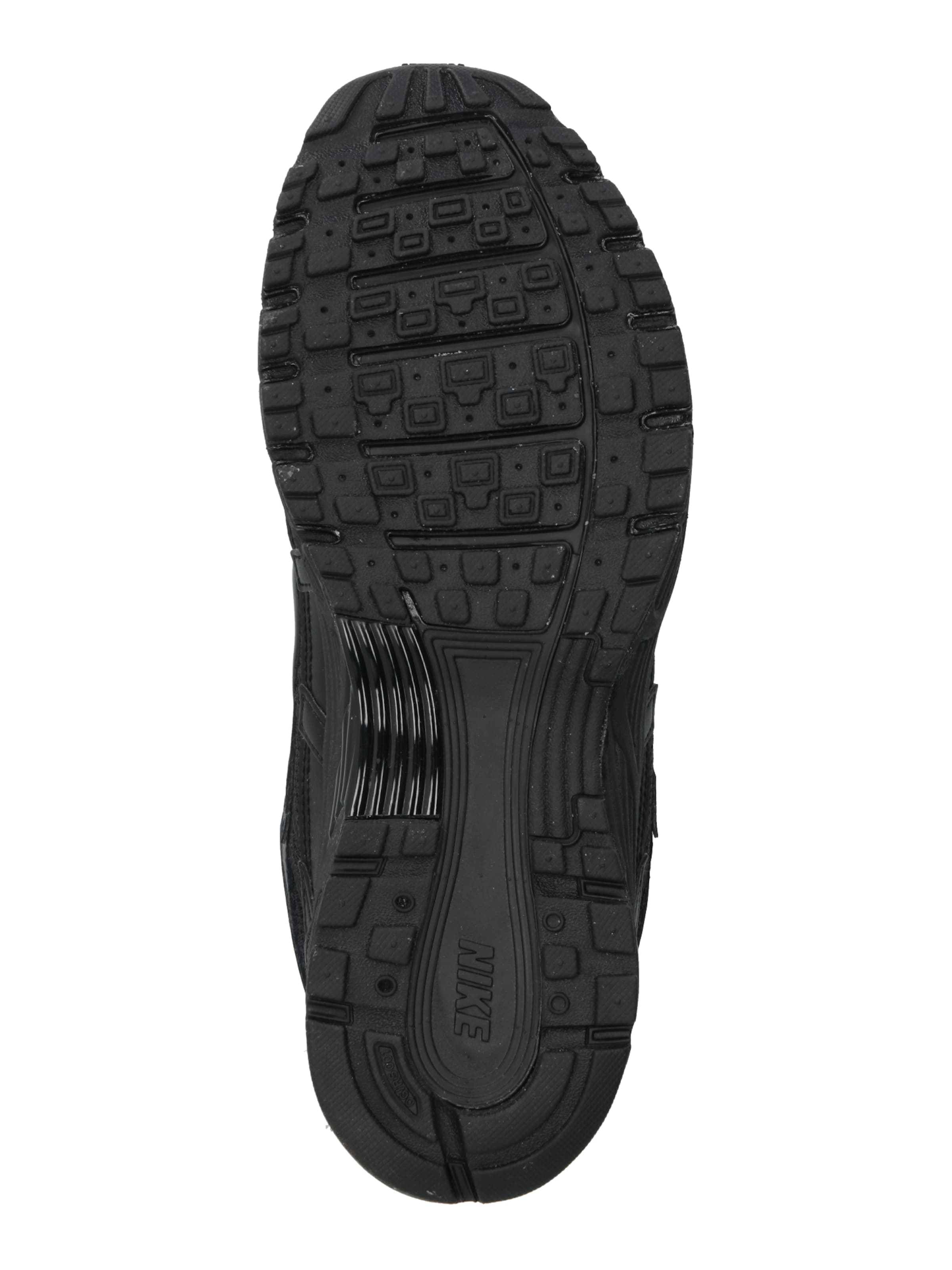 Nike Sportswear Σνίκερ χαμηλό 'P-6000' σε μαύρο