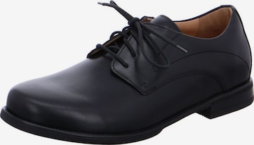 Ganter Lace-Up Shoes in Black: front