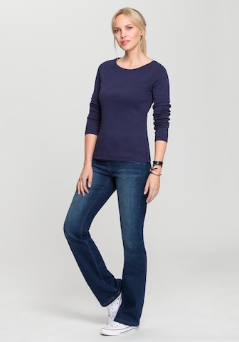 HIS JEANS Shirt in Blue