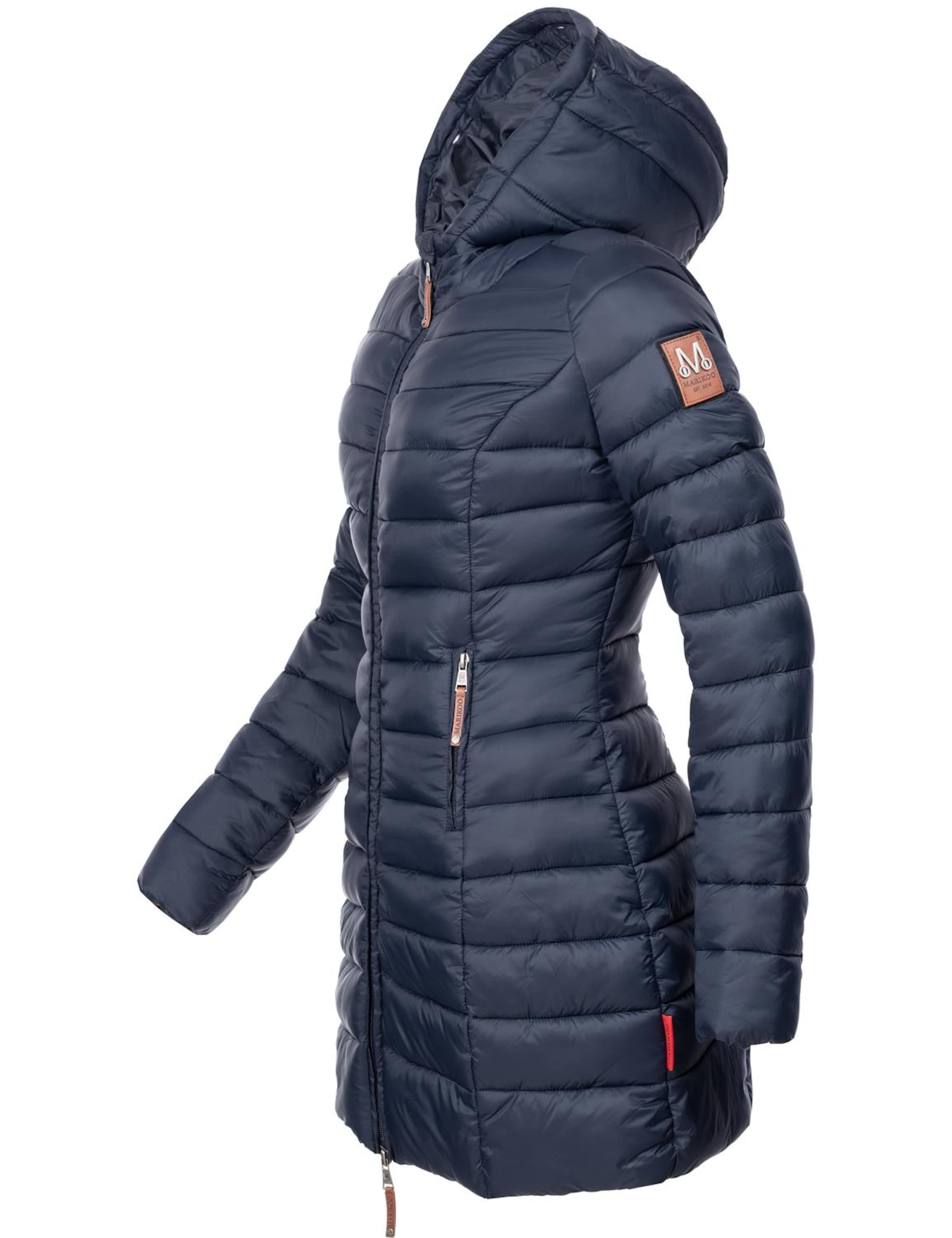 MARIKOO Mantel 'Rose' in Blau