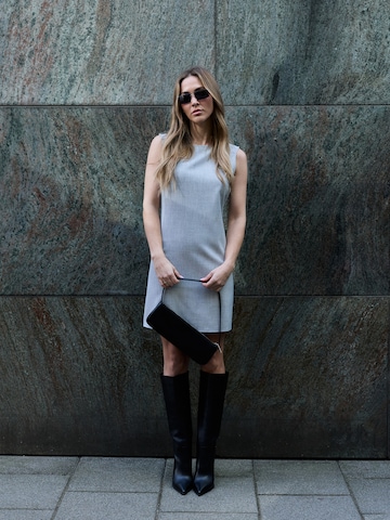 Grey Mini Dress Look