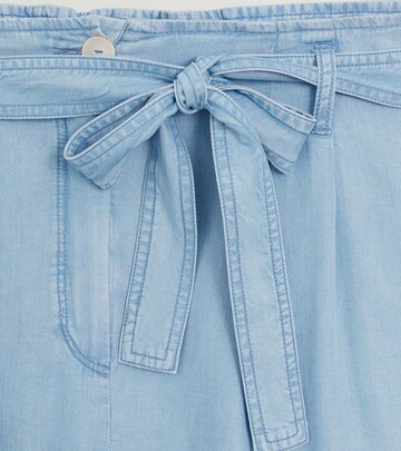 MANGO Regular Shorts 'Smart' in Blau