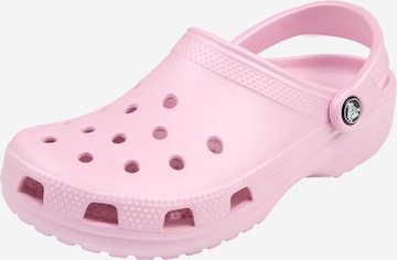 Clogs 'Classic' di Crocs in rosa: frontale