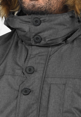 !Solid Winterparka 'Octavus' in Zwart