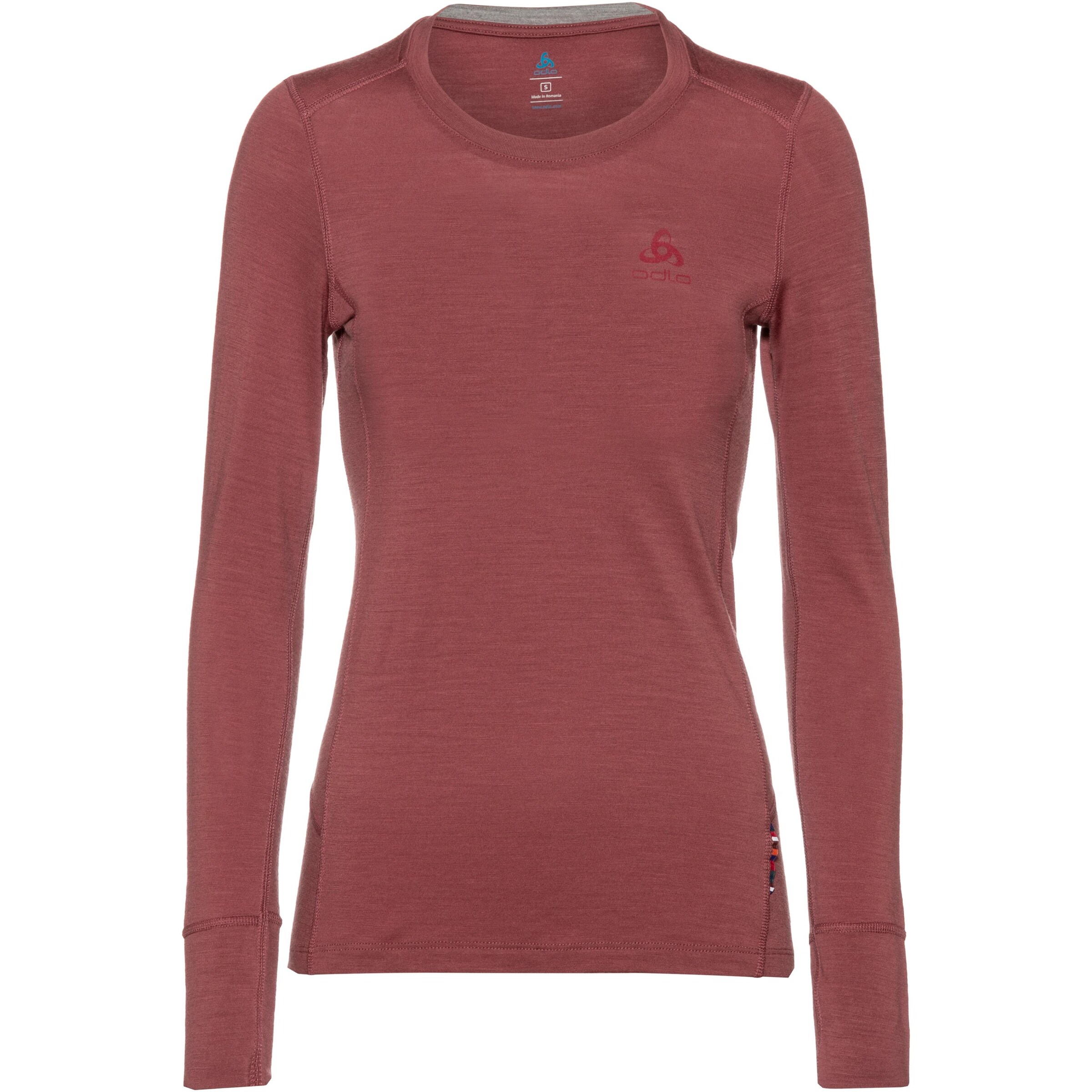 ODLO - Funktionsshirt 'Merino' in beere