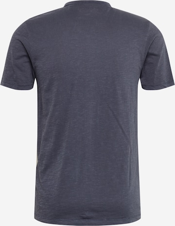 JACK & JONES Regular Fit T-Shirt 'Split' in Blau