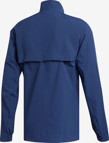 ADIDAS SPORTSWEAR Athletic Jacket 'Rise Up N Run' in Blue