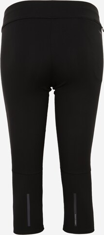 ADIDAS SPORTSWEAR Skinny Sportbroek 'Response' in Zwart