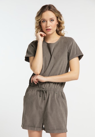 DREIMASTER Jumpsuit in Grijs: voorkant