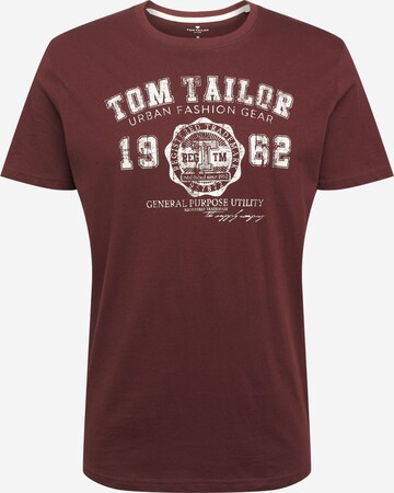 TOM TAILOR T-Shirt in Rot: predná strana