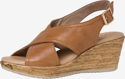 Sandalo con cinturino JANA di colore marrone, Visualizzazione prodotti