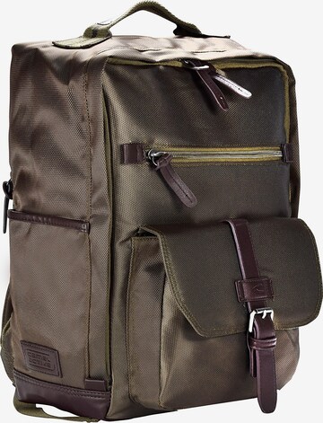 CAMEL ACTIVE Caracas Rucksack 39 cm Laptopfach in Grün: predná strana