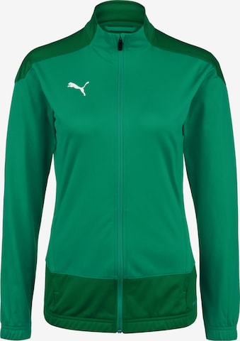 PUMA Training Jacket 'TeamGoal 23' in Green: front