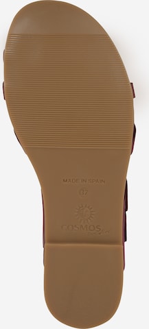 Tongs COSMOS COMFORT en rouge