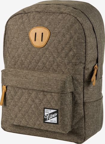 NITRO Backpack 'Urban Classic' in Brown: front