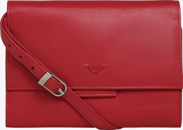 VOi Clutch 'Kimmie' in Red: front