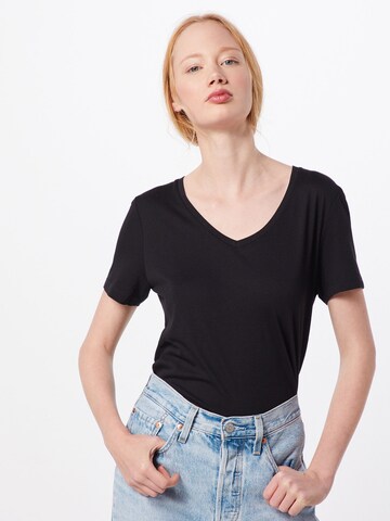 Cream Shirt 'Naia' in Black: front