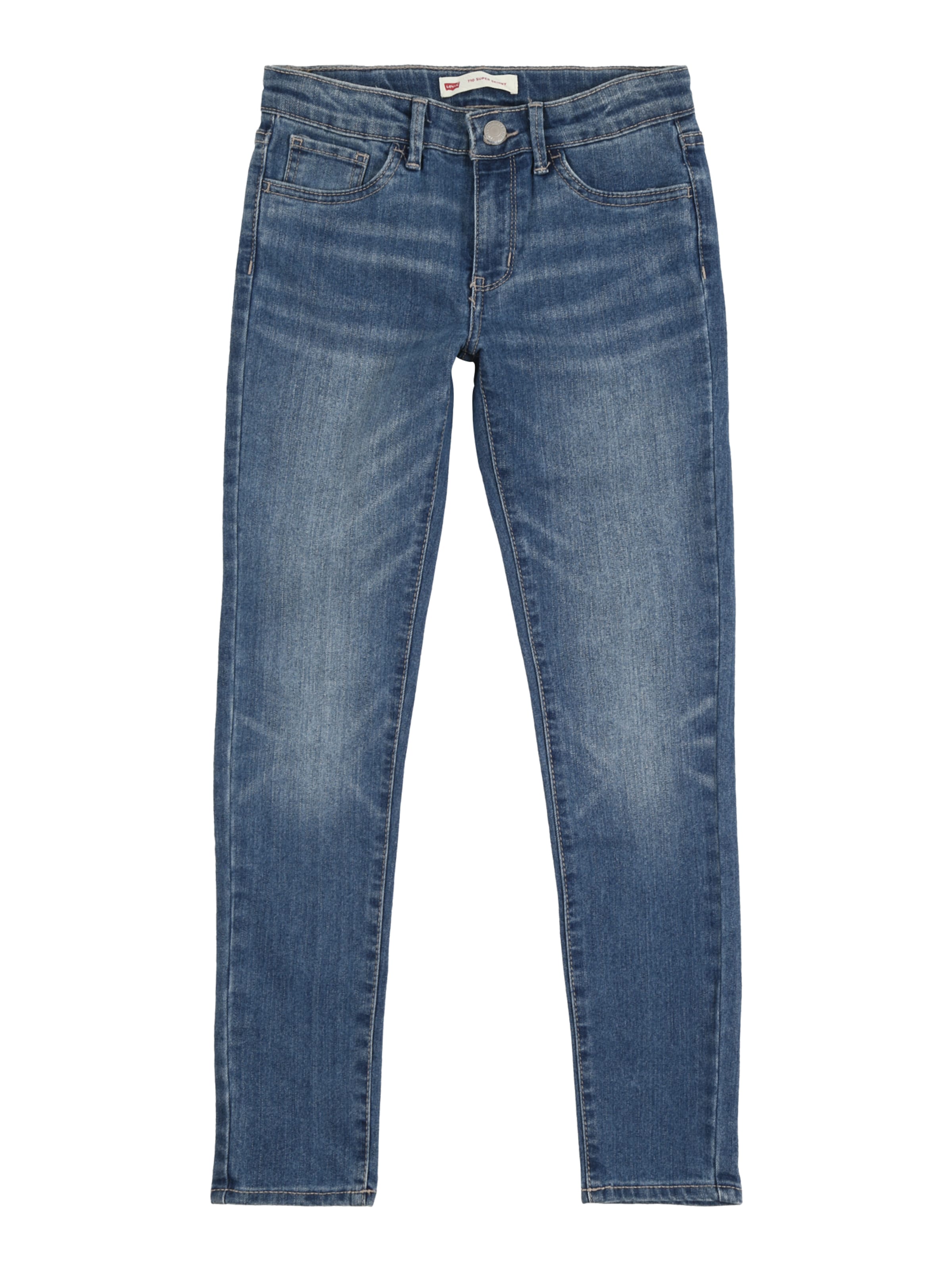 Levi's Kids Skinny Kavbojke '710' | modra barva: sprednja stran