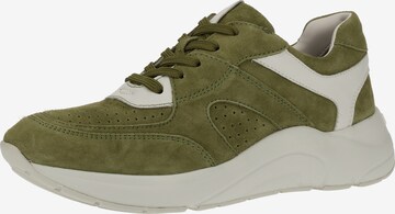 CAPRICE Sneakers laag in Groen: voorkant