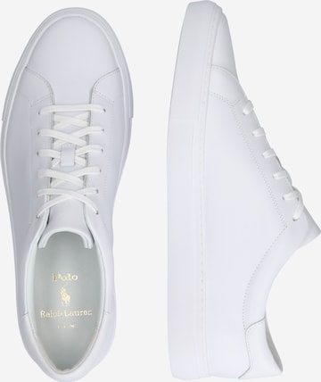 Sneaker low 'JERMAIN II-SNEAKERS-ATHLETIC SHOE' de la Polo Ralph Lauren pe alb