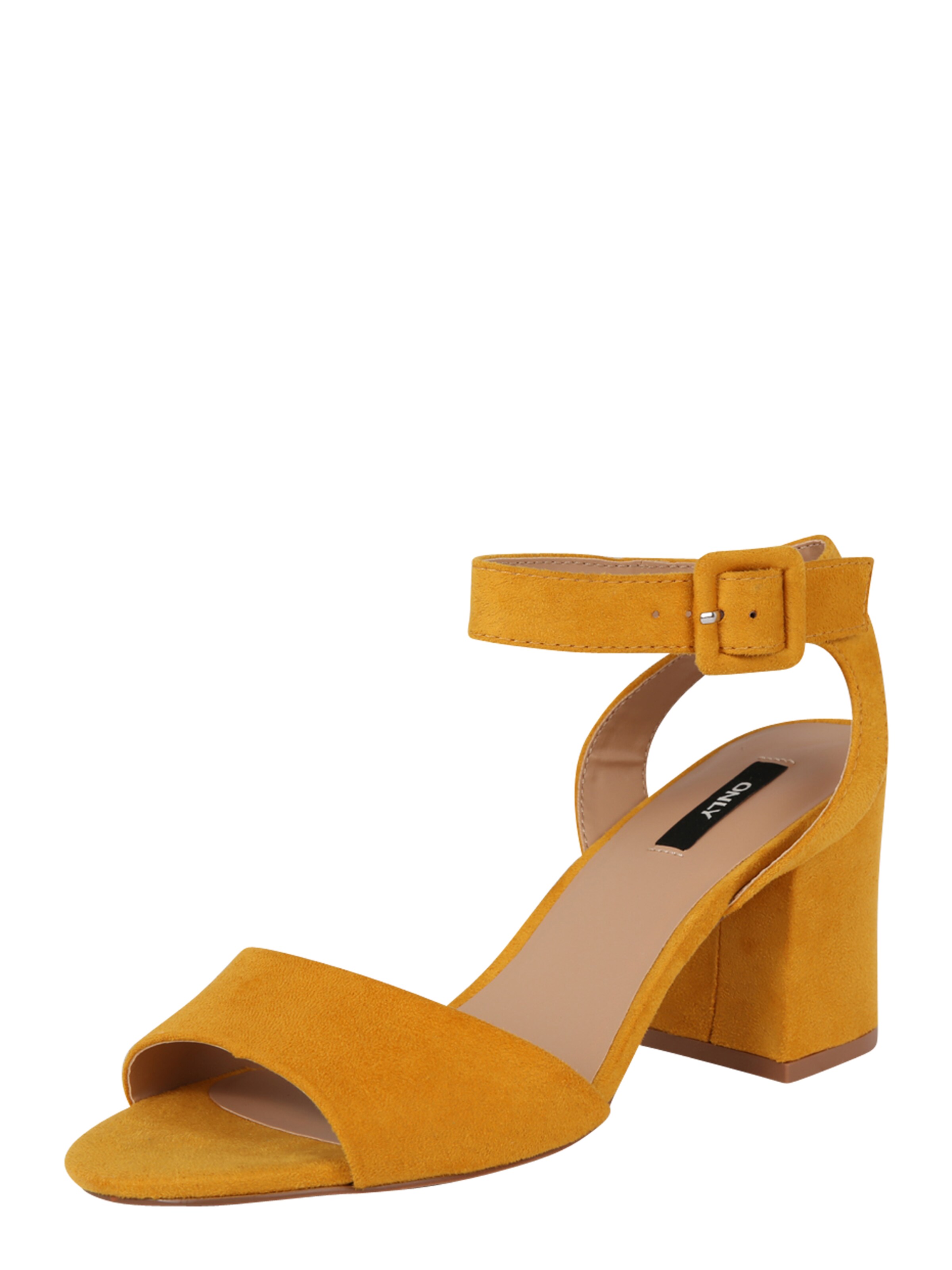 ONLY - Sandalen met riem 'AMANDA' in de kleur Goudgeel