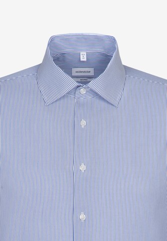 SEIDENSTICKER Slim fit Business Shirt in Blue