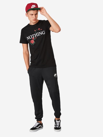 Mister Tee T-Shirt 'Nothing Rose' in Schwarz
