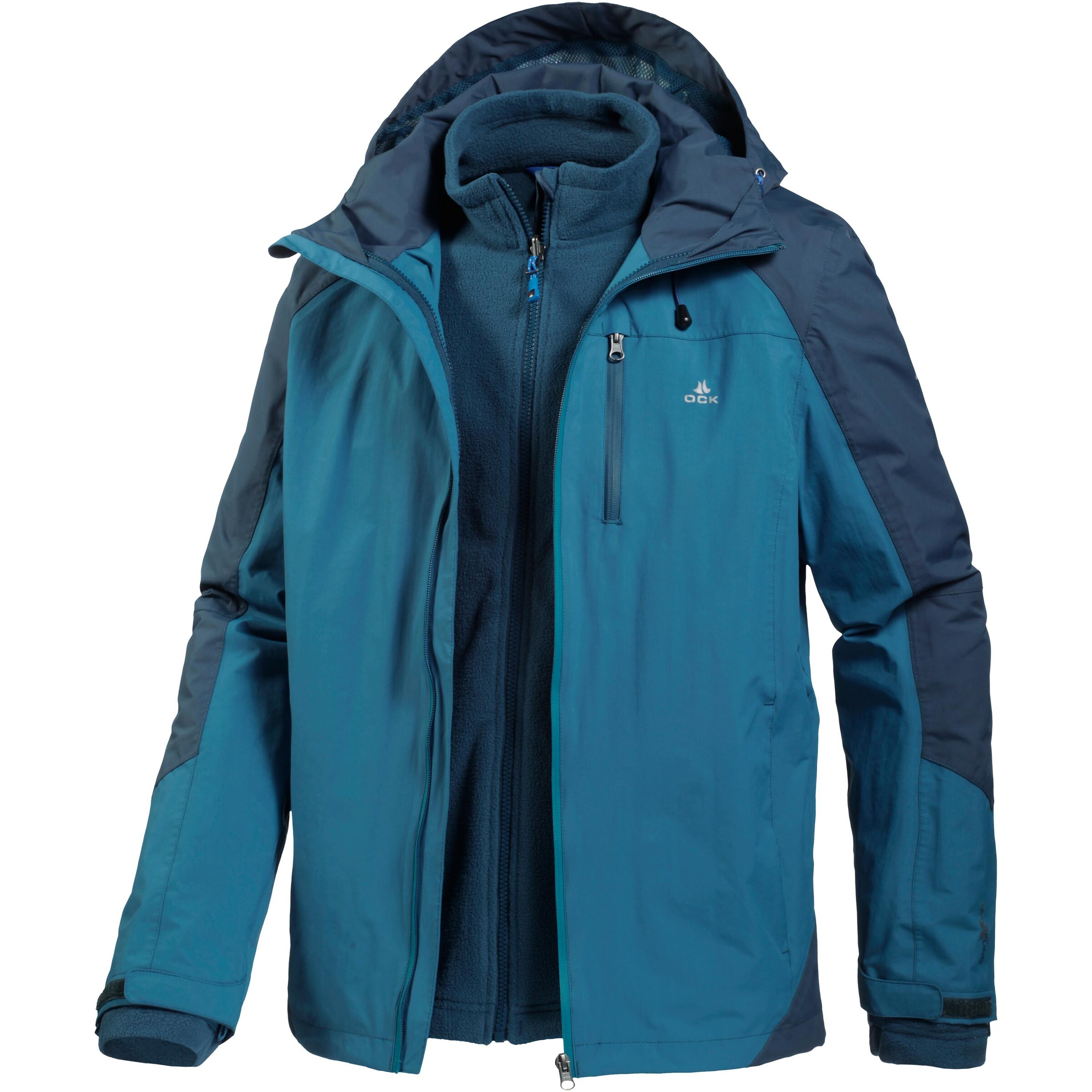 OCK - Doppeljacke in petrol