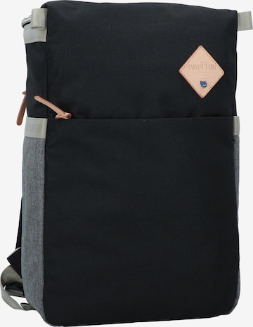 Harvest Label Backpack 'Iwaki' in Black