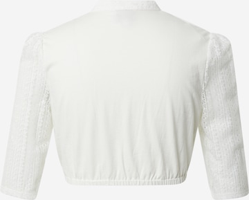 MARJO - Blusa tradicional 'Emma-Linda' em branco