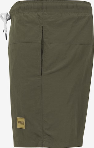 Pantaloncini da bagno 'Block Swim' di Urban Classics in verde