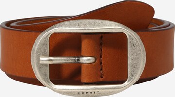 Ceinture 'Greta' ESPRIT en marron : devant